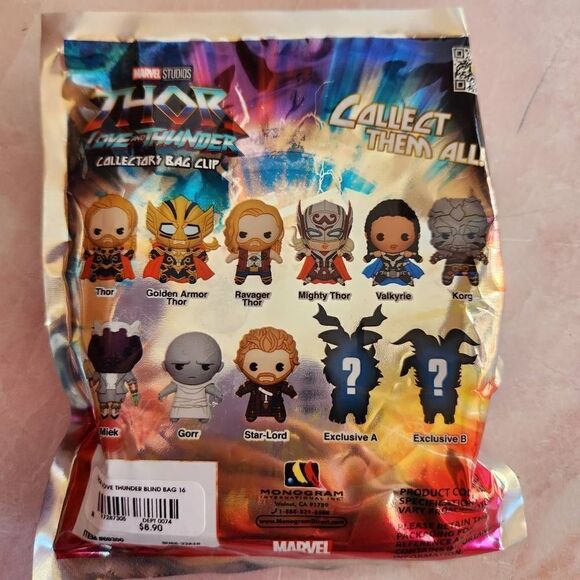 Thor bundle Little Golden Books 3 pins Collectors bag clip New Love & Thunder - Picture 6 of 7